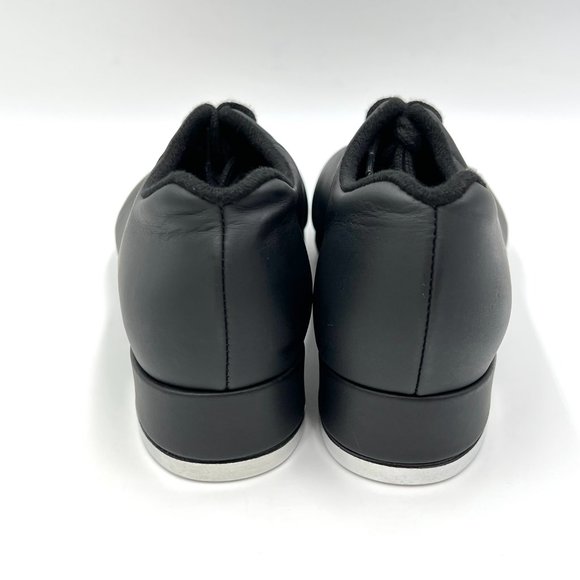 Bloch Adult S0321L Sync Black Leather Lace Up Jazz Tap Dance Shoes Size 6 New‎ - Picture 7 of 12